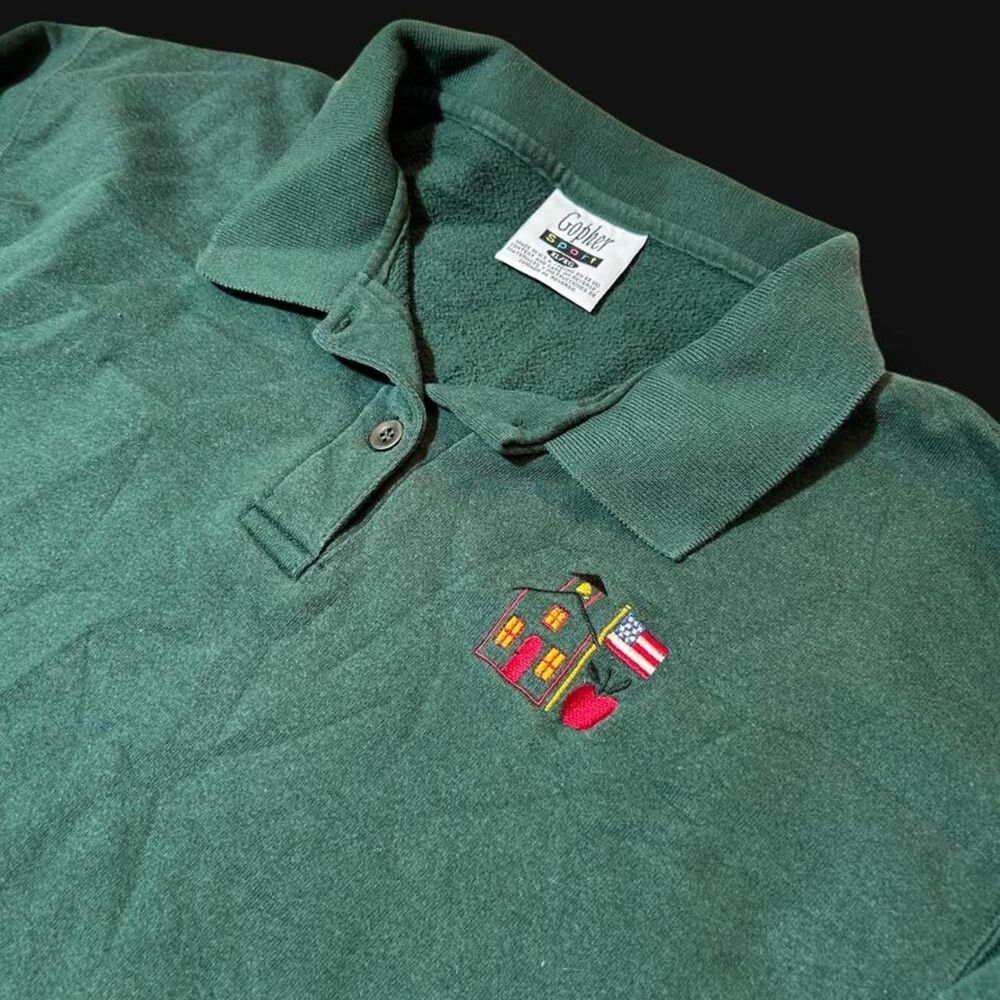 American-vintage Women's Green Polo-shirts